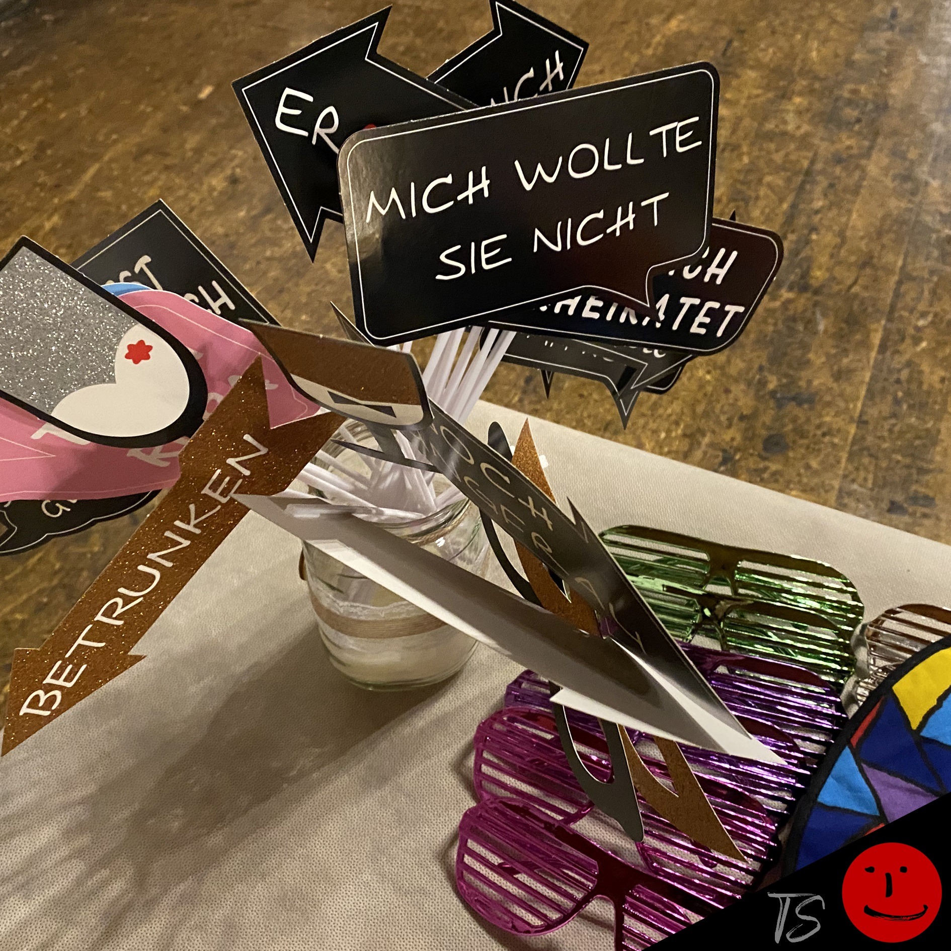 Veranstaltungsservice TS - Fotobox Requisiten